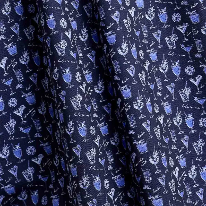 POLO RLX IMPRIME MANCHES COURTES