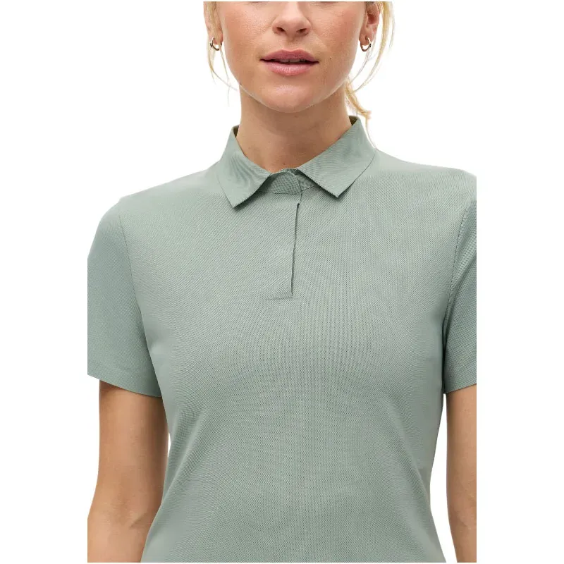 POLO FEMME FLUID MANCHES COURTES