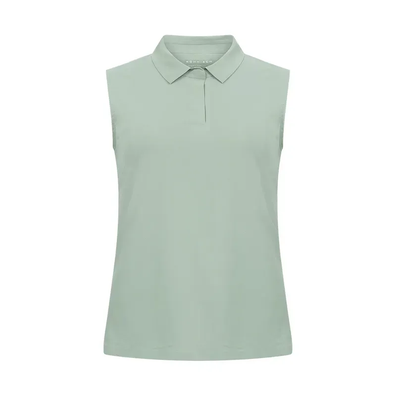 POLO FEMME FLUID SANS MANCHES