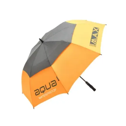 Big Max Parapluie Aqua Orange/Gris Golf Plus