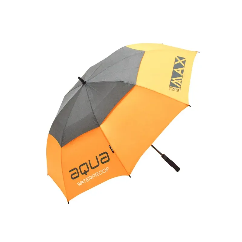 Big Max Parapluie Aqua Orange/Gris Golf Plus