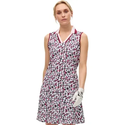 POLO FEMME ESSENTIAL IMPRIME SANS MANCHES