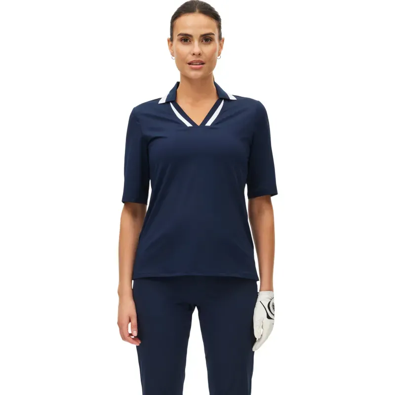 POLO FEMME ESSENTIAL MANCHES 3/4