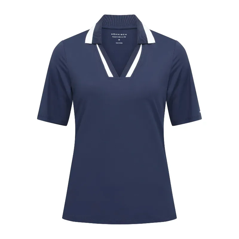 POLO FEMME ESSENTIAL MANCHES 3/4