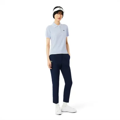 PULL FEMME COL POLO
