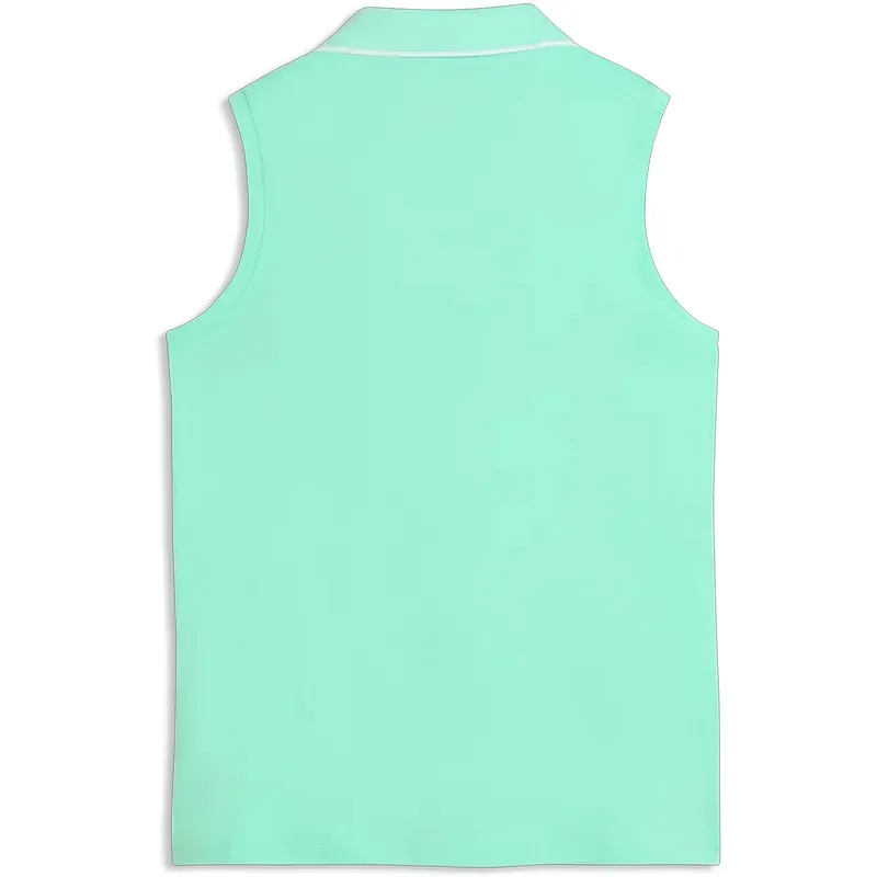 POLO FEMME CLOUDSPUN PERFORMANCE SANS MANCHES