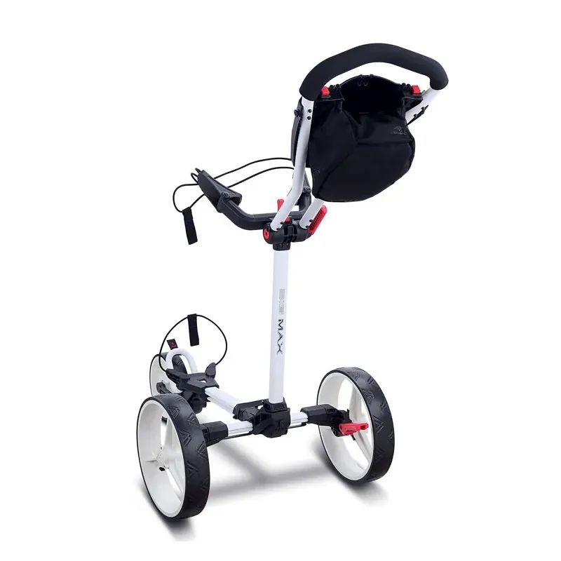 Big Max - Chariot de Golf Blade Trio blanc 2 - Golf Plus