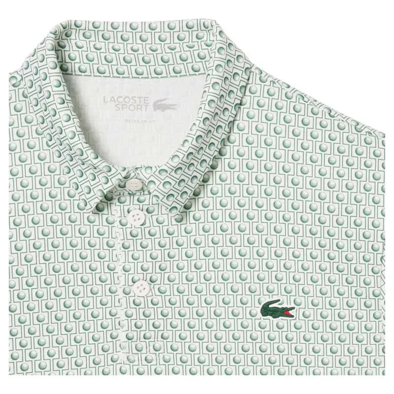 POLO PERFORMANCE IMPRIME MANCHES COURTES