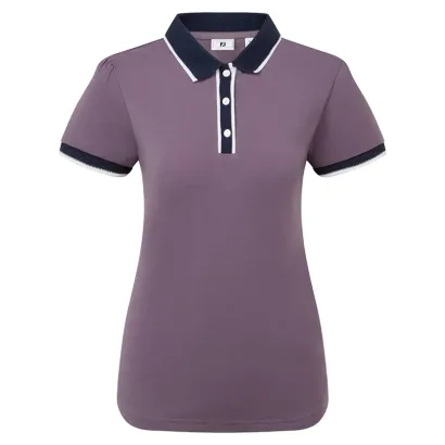 POLO FEMME UNI COL BOUTON
