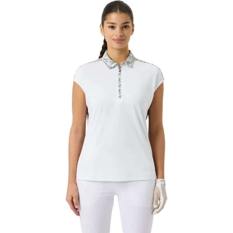 POLO FEMME UNI IMPRIME EPAULE