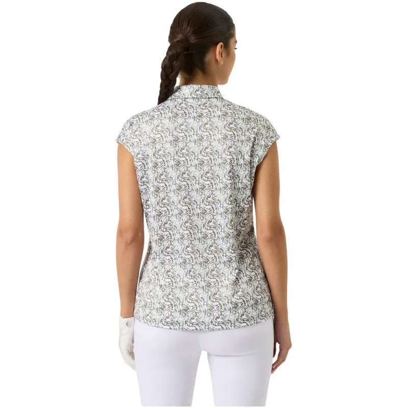 POLO FEMME UNI IMPRIME EPAULE