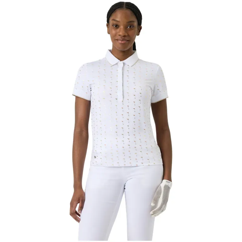 POLO FEMME TOUR IMPRIME DRAPEAU