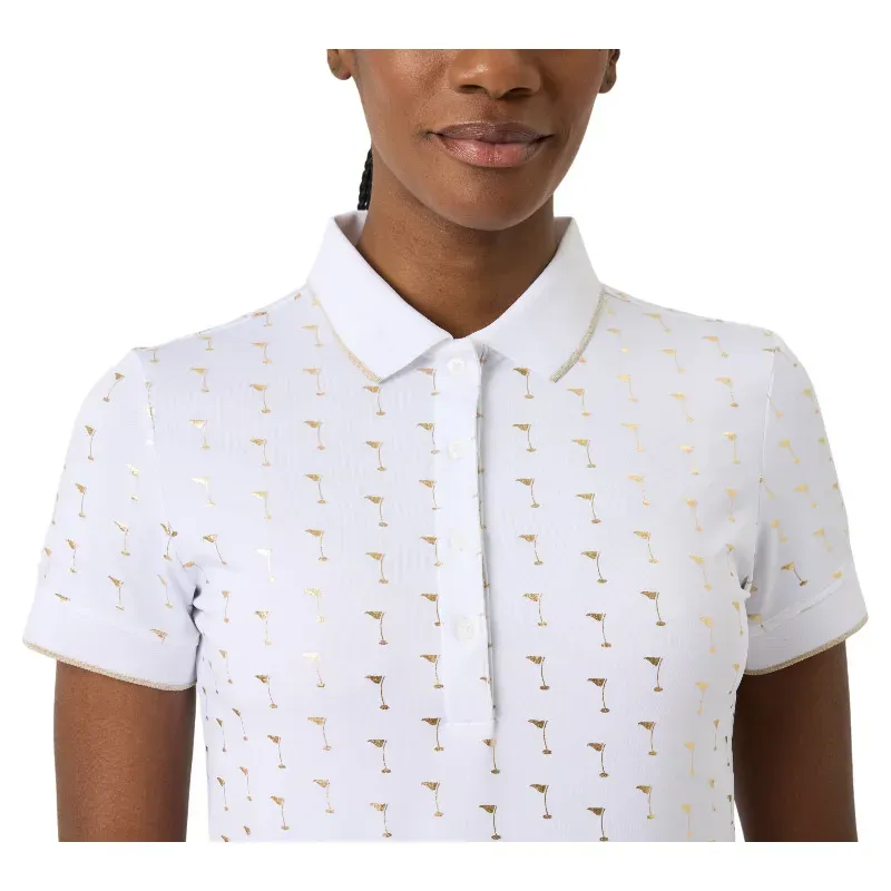 POLO FEMME TOUR IMPRIME DRAPEAU