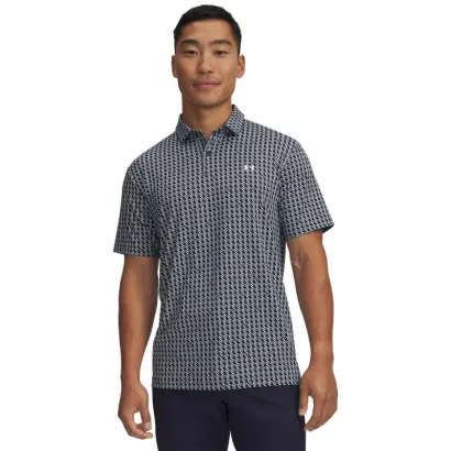 POLO T2G HOUNDSTOOTH MANCHES COURTES