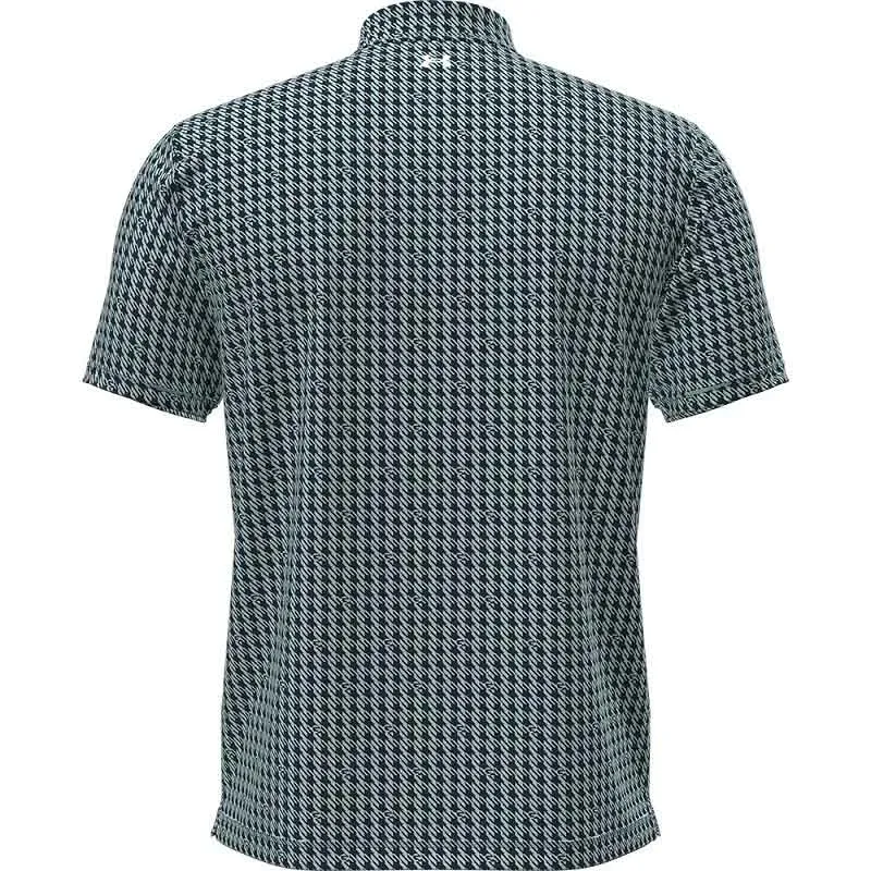 POLO T2G HOUNDSTOOTH MANCHES COURTES