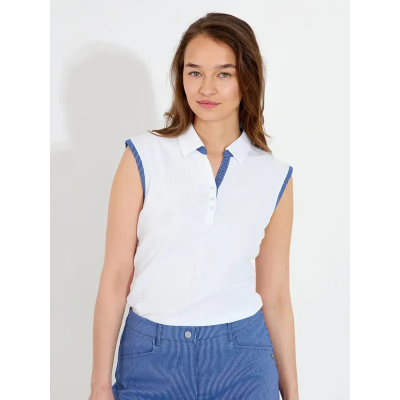 POLO FEMME BOVEY DRYCOOL SANS MANCHE