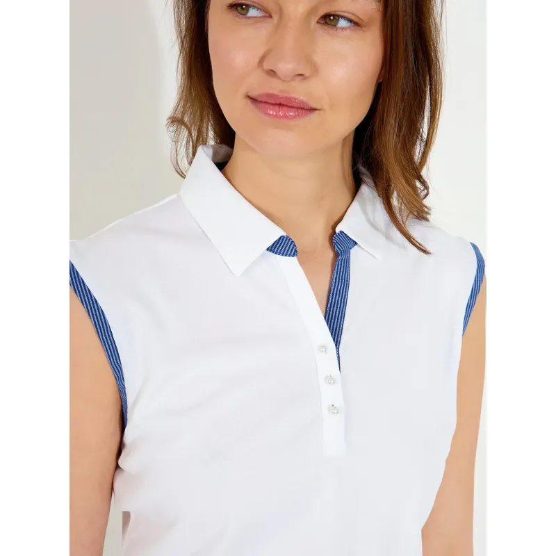 POLO FEMME BOVEY DRYCOOL SANS MANCHE