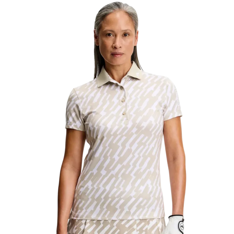 POLO FEMME TOUR TECH IMPRIME MANCHES COURTES