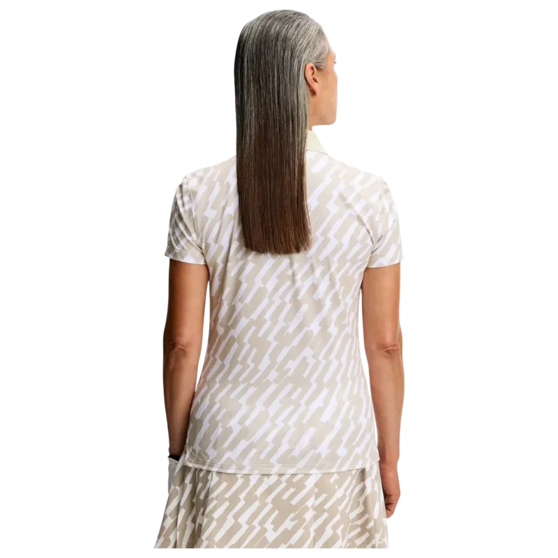 POLO FEMME TOUR TECH IMPRIME MANCHES COURTES