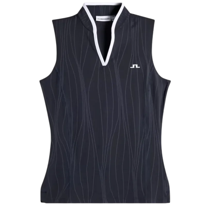 POLO FEMME MILA UNI SANS MANCHE