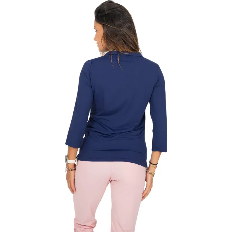 POLO FEMME AKILA UNI MANCHES 3/4