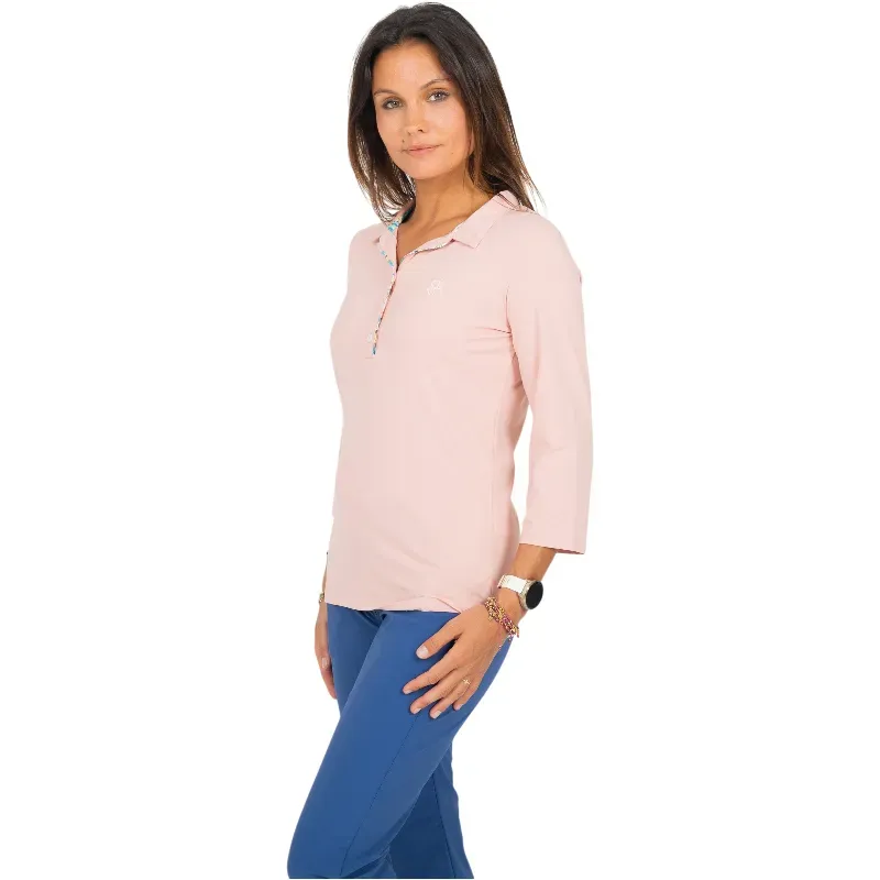 POLO FEMME AKILA UNI MANCHES 3/4 POLO FEMME AKILA UNI MANCHES 3/4