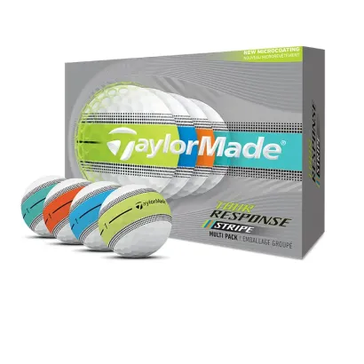 BALLES DE GOLF TOUR RESPONSE STRIPE NEON