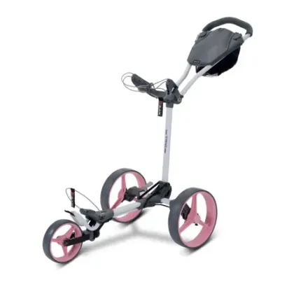 Big Max - Chariot de Golf Blade Trio blanc/rose - Golf Plus