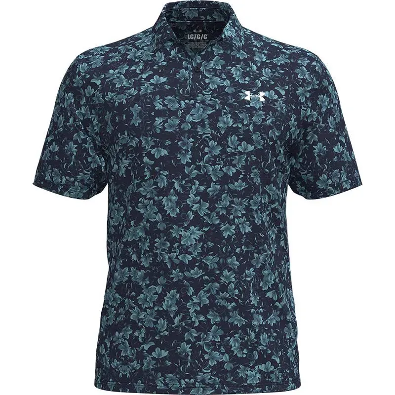 POLO MATCHPLAY IMPRIME FLORAL MANCHES COURTES