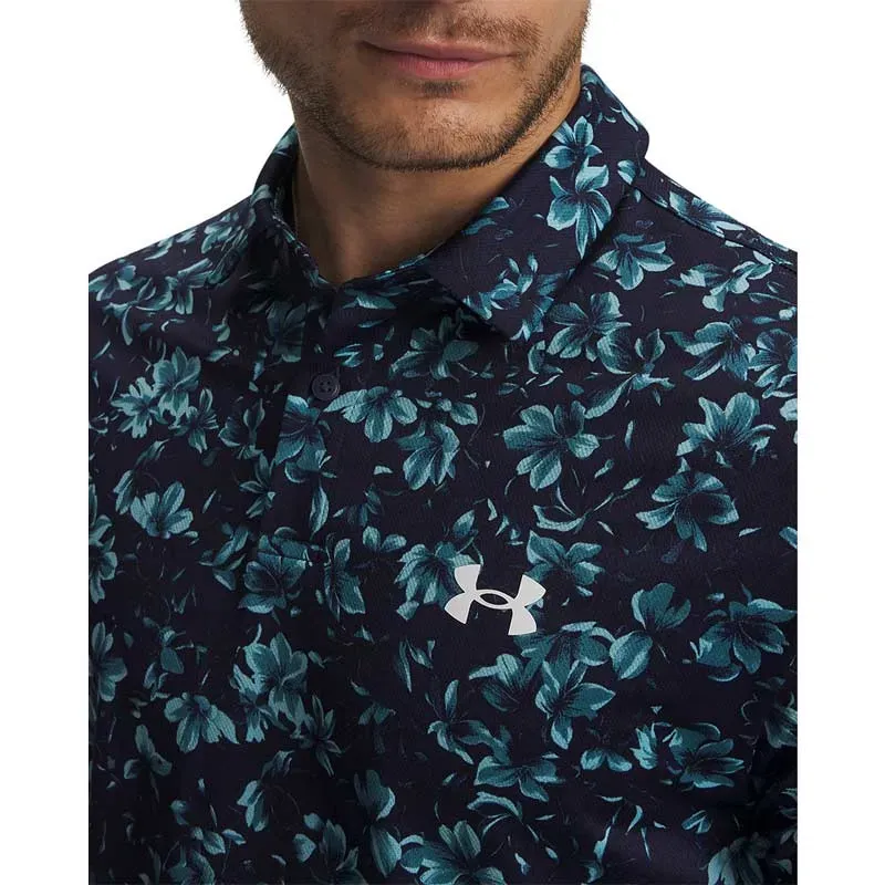 POLO MATCHPLAY IMPRIME FLORAL MANCHES COURTES