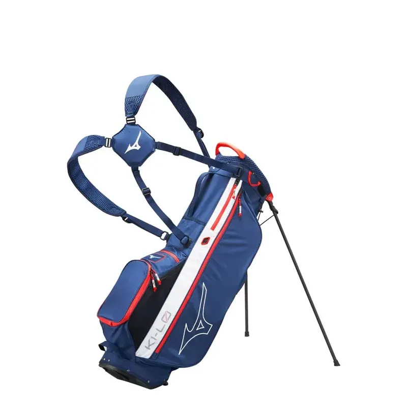 Mizuno Sac K1 LO Trepied Bleu Marine/Rouge Golf Plus