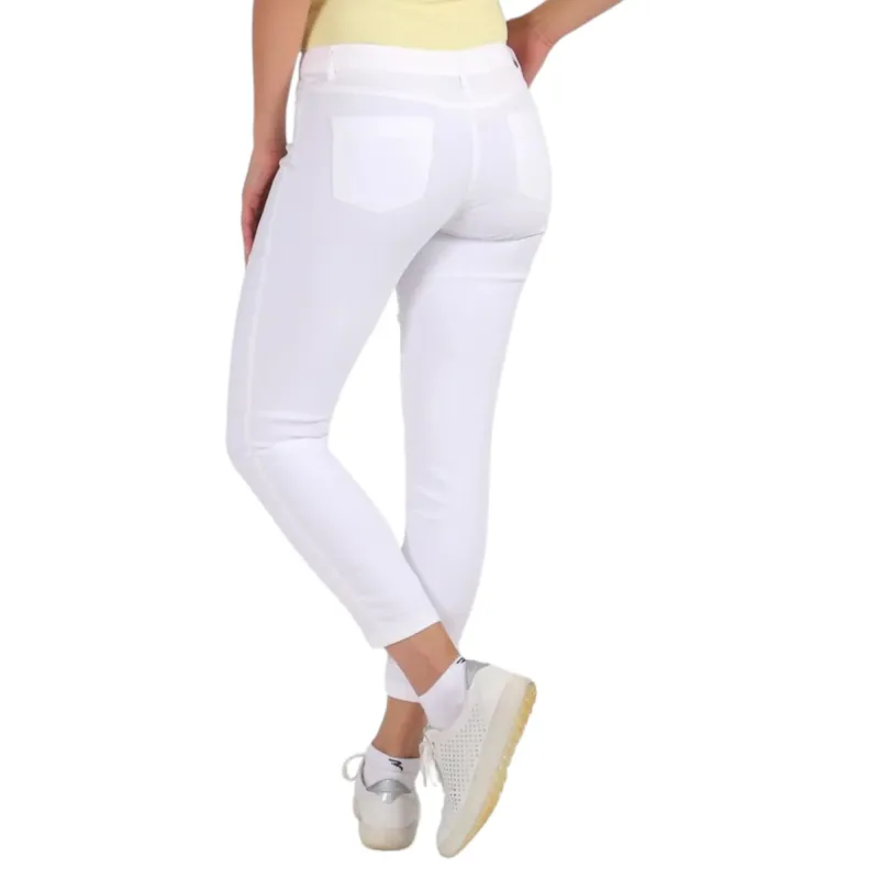 PANTALON FEMME SONORA UNI POPLINE 7/8