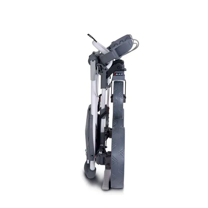 Big Max - Chariot de Golf Blade Trio blanc/rose plat - Golf Plus Big Max - Chariot de Golf Blade Trio blanc/rose plat - Golf Plus