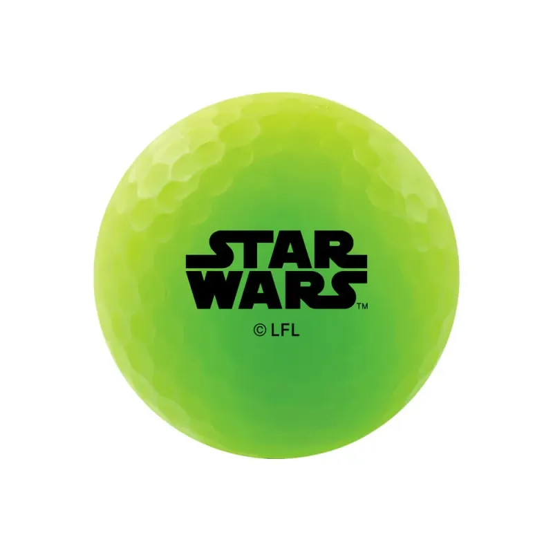 COFFRET 4 BALLES YODA STAR WARS MARQUE BALLE