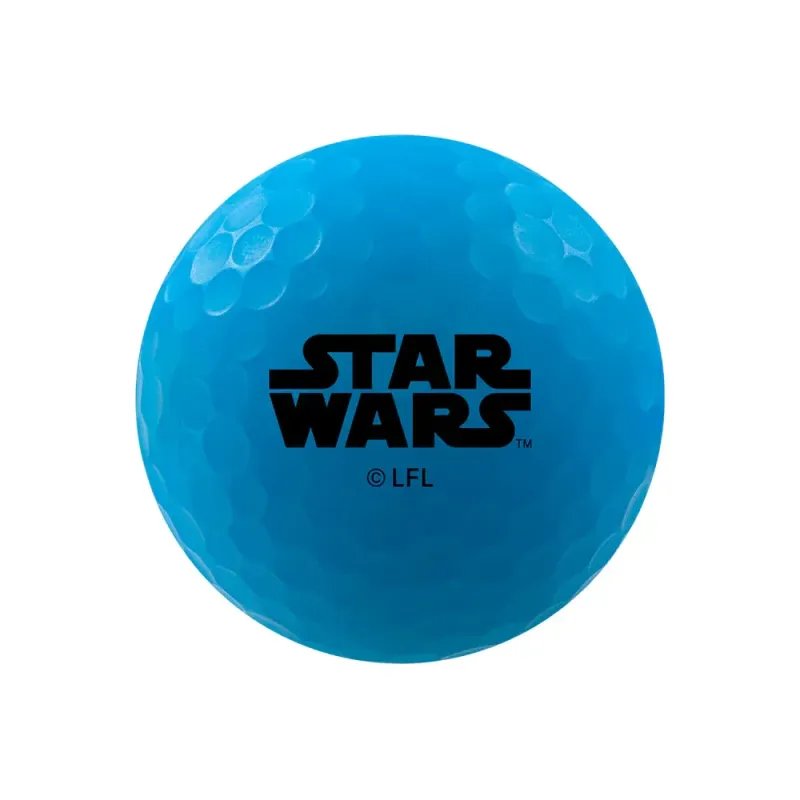 COFFRET 4 BALLES LUKE SKYWALKER STAR WARS MARQUE BALLE