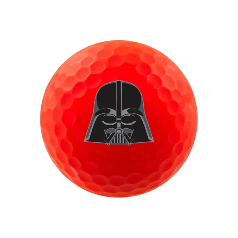COFFRET 4 BALLES DARK VADOR STAR WARS MARQUE BALLE COFFRET 4 BALLES DARK VADOR STAR WARS MARQUE BALLE