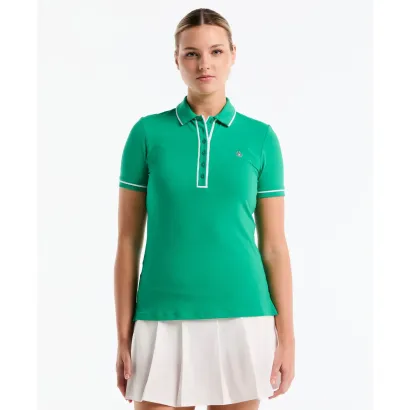 POLO FEMME VERONICA LISERET TECHNIQUE MANCHES COURTES