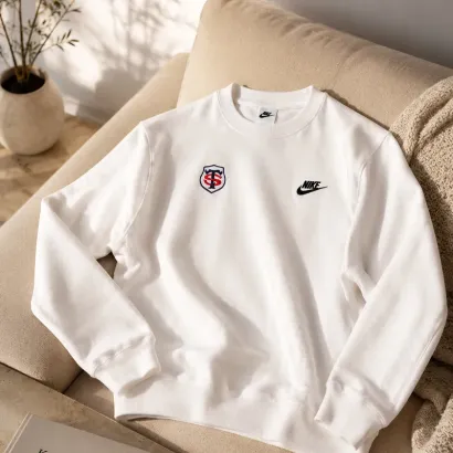 PULL COL ROND STADE TOULOUSAIN
