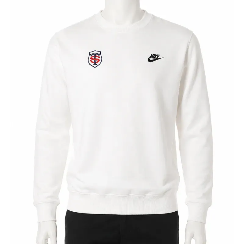 PULL COL ROND STADE TOULOUSAIN