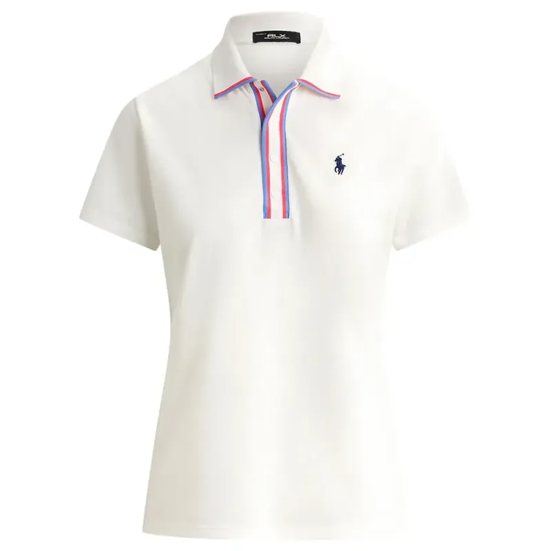 POLO FEMME UNI LISERET ROSE