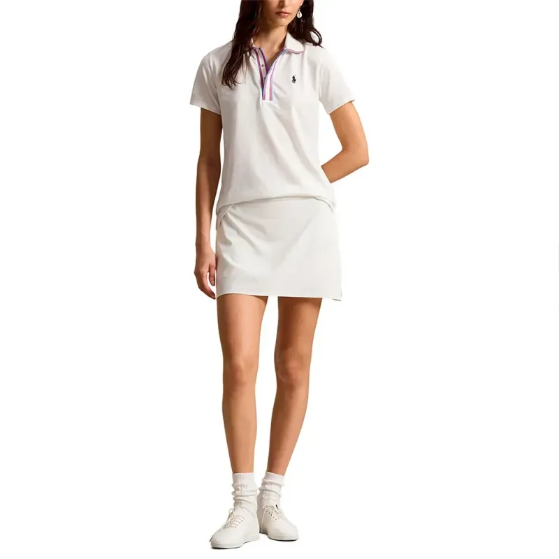 POLO FEMME UNI LISERET ROSE
