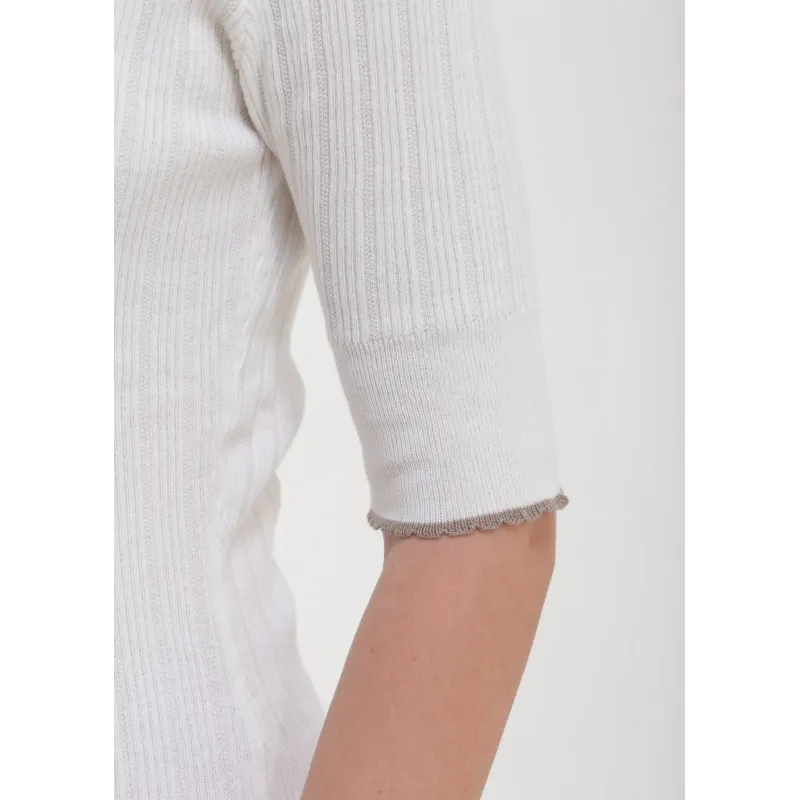 PULL FEMME NETTARINA COL POLO PULL FEMME NETTARINA COL POLO
