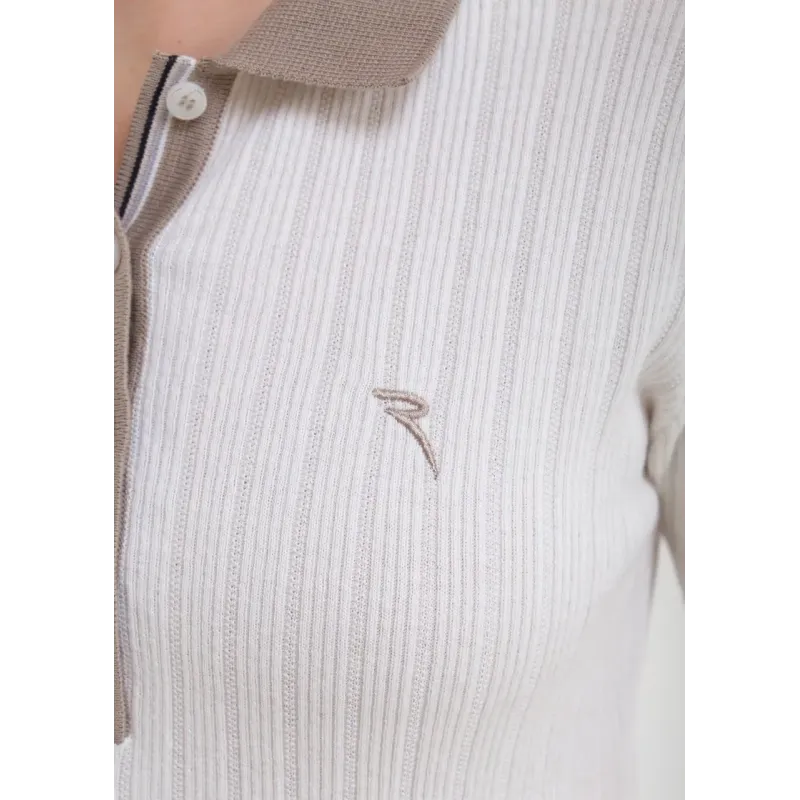 PULL FEMME NETTARINA COL POLO PULL FEMME NETTARINA COL POLO