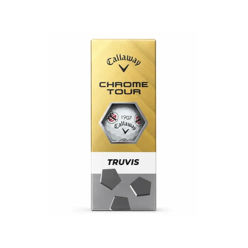 3 BALLES TRUVIS CHROME TOUR STADE TOULOUSAIN