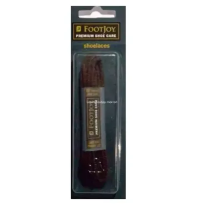 LACETS MARRON POISSE