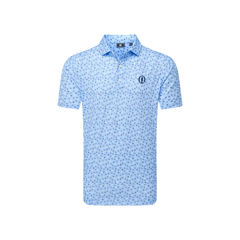 Polo de golf homme 154th Open Championship Lisle bleu ciel | Golf Plus Polo de golf homme 154th Open Championship Lisle bleu ciel | Golf Plus