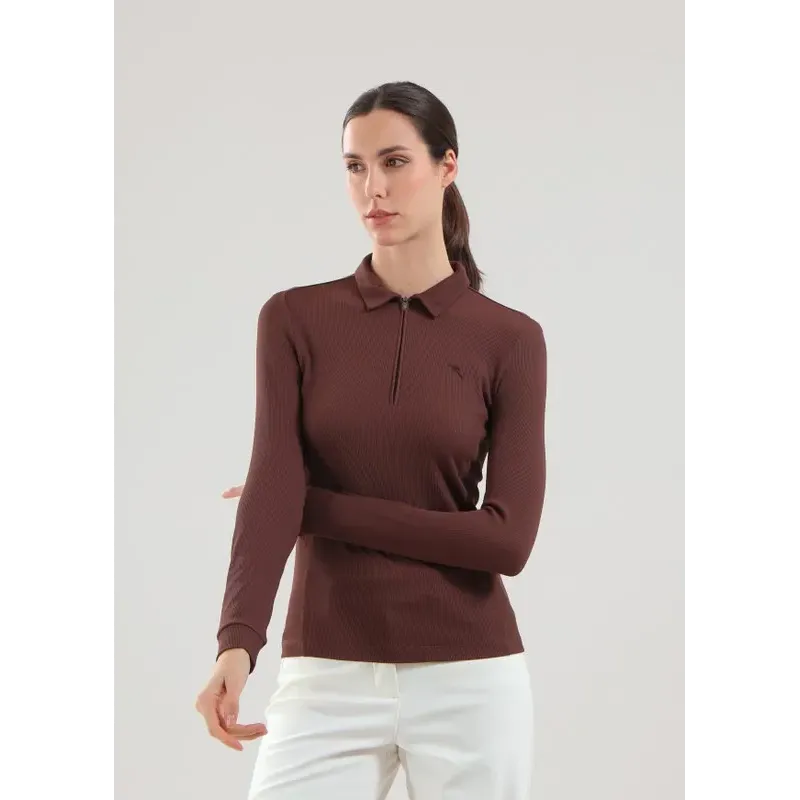 POLO FEMME ASSOLTA COMFORT STRECH MANCHES LONGUES POLO FEMME ASSOLTA COMFORT STRECH MANCHES LONGUES