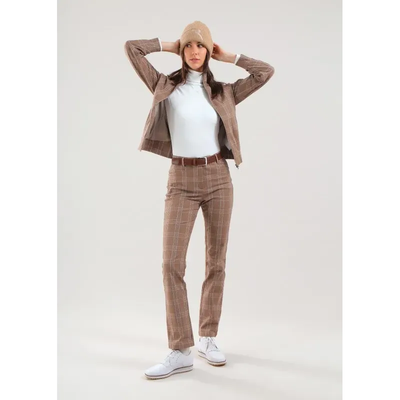 PANTALON FEMME SAMIRA ECOSSAIS COMFORT L32