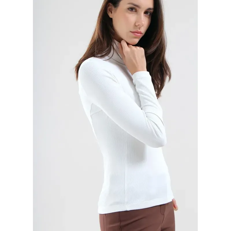 SOUS PULL FEMME TITTI STRETCH COMFORT MANCHES LONGUES