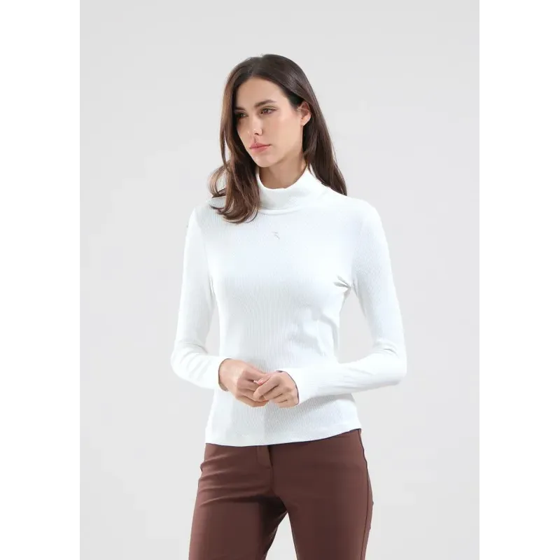SOUS PULL FEMME TITTI STRETCH COMFORT MANCHES LONGUES